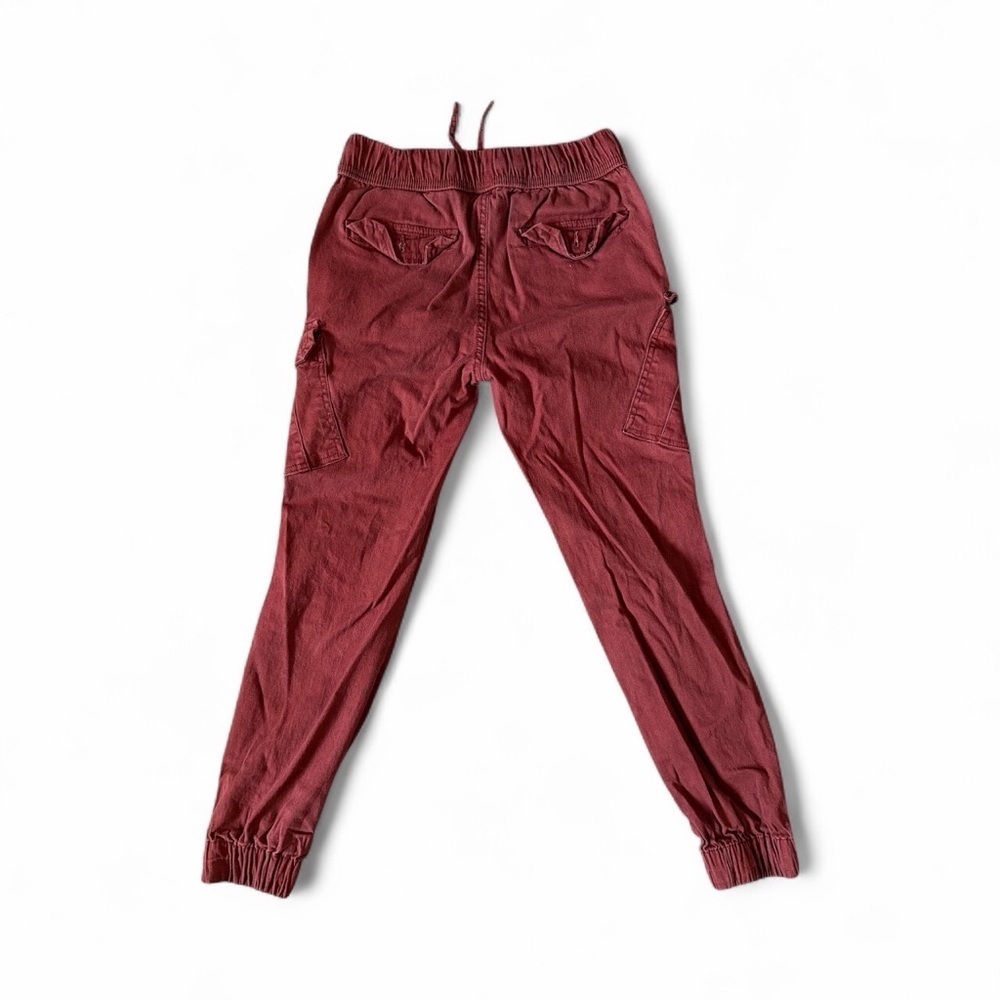 Ring of Fire Burgundy Cargo Joggers for Kids - Picture 3 of 5